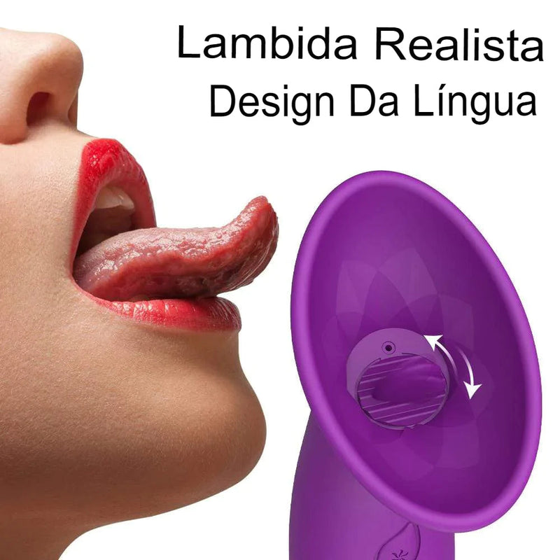 Oral Bliss - Estimulador de Clitóris com Sucção e Língua Vibrante