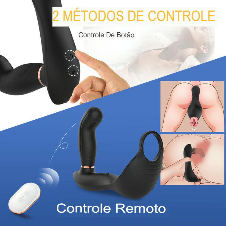 Vibrador 4 em 1 - Delírio Anal