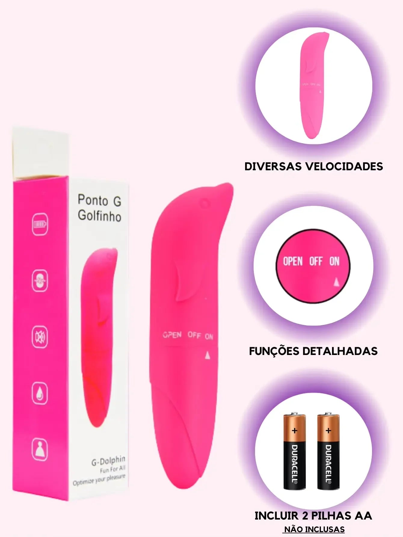 Kit Sensações Únicas: 5 Produtos Sex Shop com Vibrador