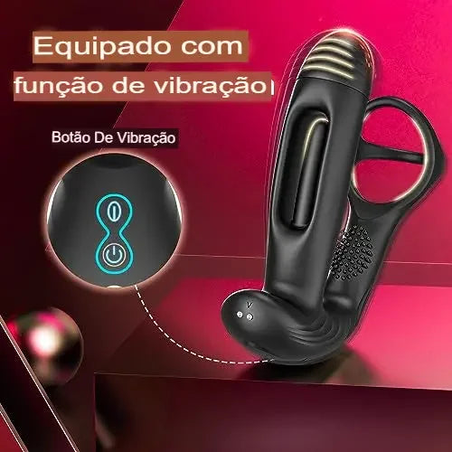 Massageador de Próstata 4 em 1 - Inferno X