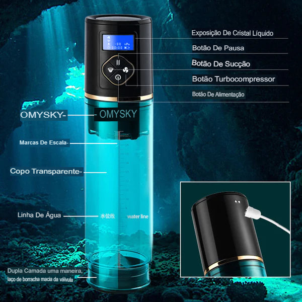 HydraVibe Bomba de Prazer Aquático