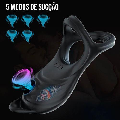 Anel peniano com estimulador de Clitóris