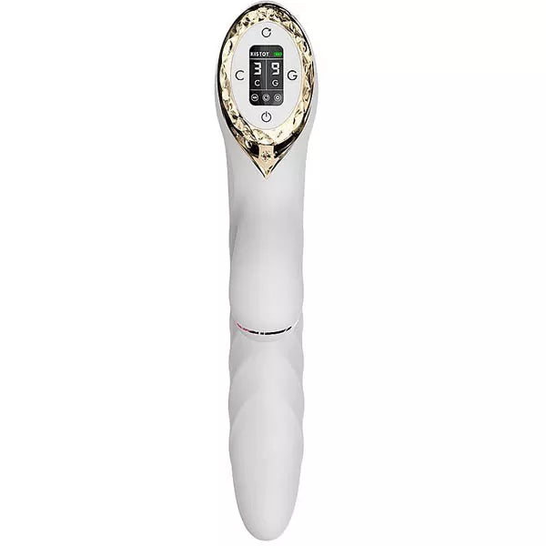 A-King Max Vibrador De Luxo Vai e Vem Com Estimulador e Display Kistoy