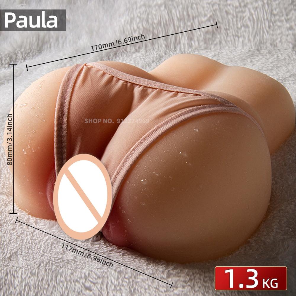 Masturbador Masculino  Boneca Sexual Vagina e Ânus 3D