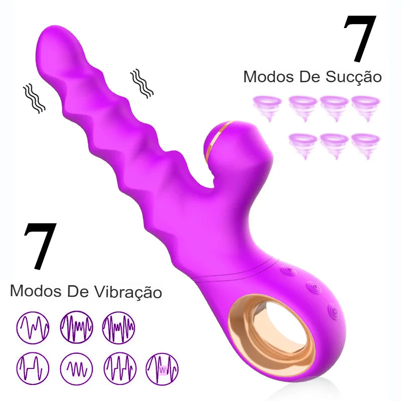 Serra Sarra Vibrador Ponto G E Clitóris Vai E Vem E Aquecimento