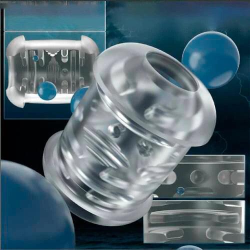 Masturbador Masculino Manual Telescópico Automático de 3 Frequências