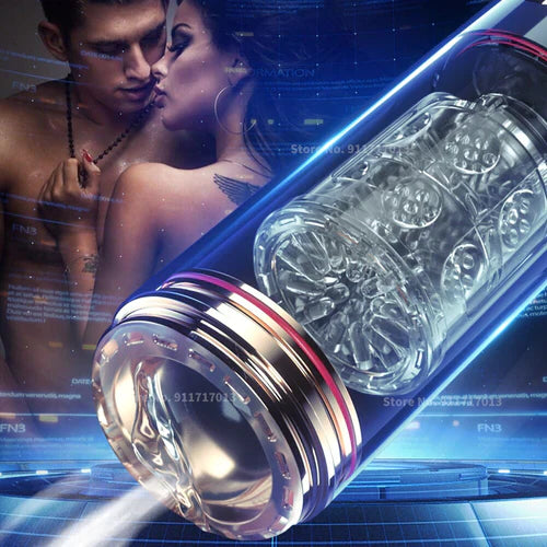 Masturbador Vozz 3 em 1 com função de áudio