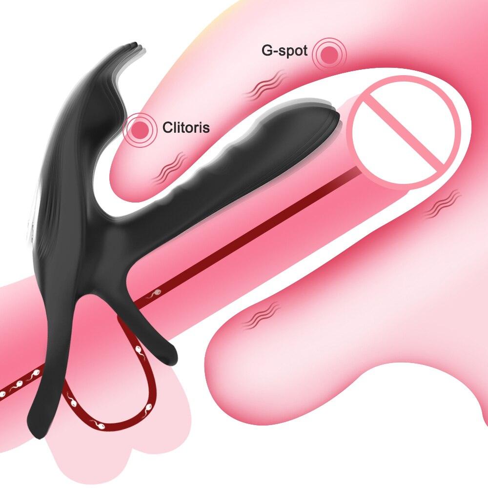 ElevateX - Anel peniano que aumenta a circunferência para casais