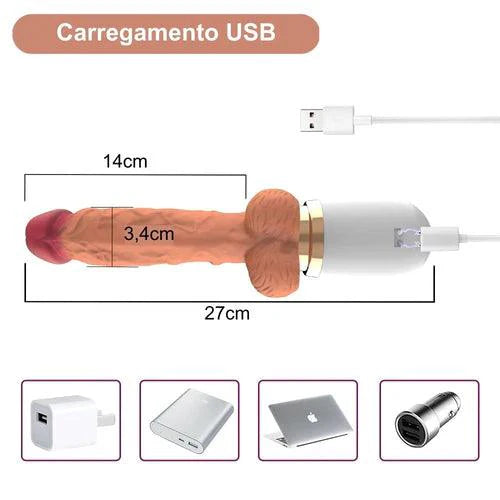 Consolo Realista  Vibra + Modo Telescópicos + rotação