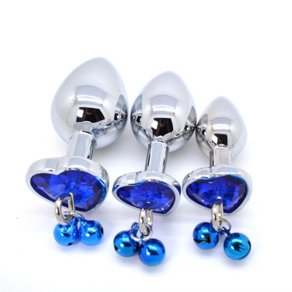 Kit Plug Anal com Jóia e Sino - Fonlu