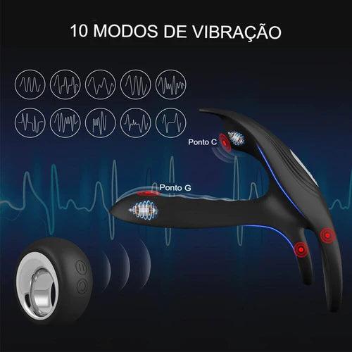 ElevateX - Anel peniano que aumenta a circunferência para casais