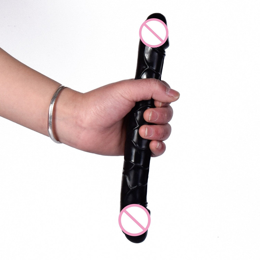 Pênis Jellies 43cm com cabeça dupla