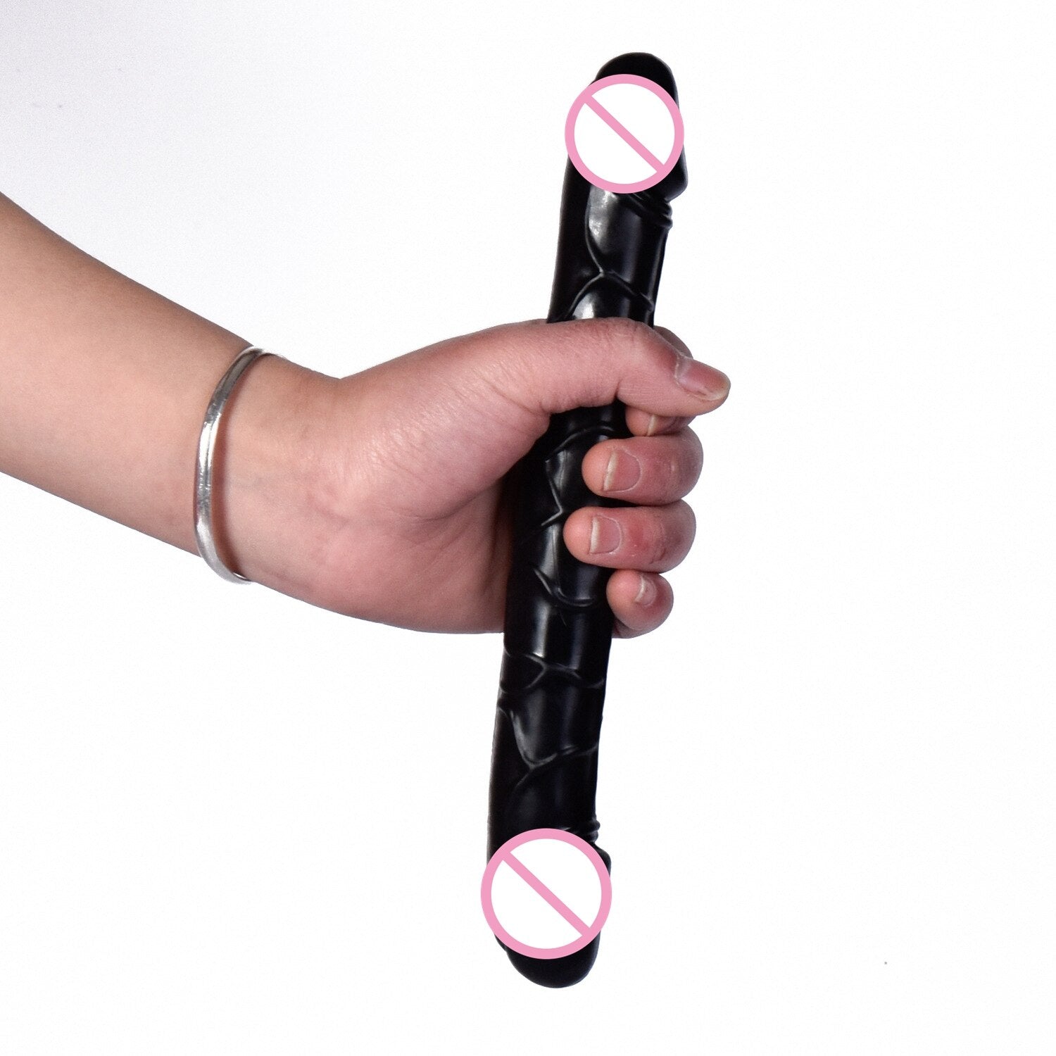 Pênis Jellies 43cm com cabeça dupla