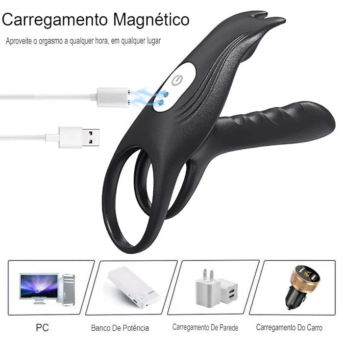 ElevateX - Anel peniano que aumenta a circunferência para casais