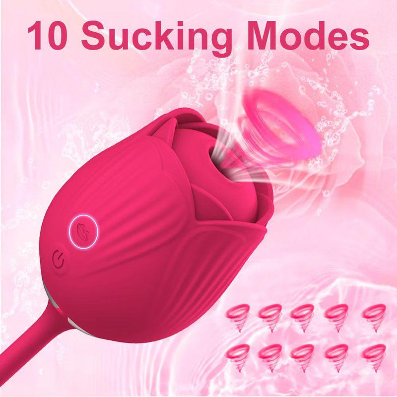 Vibrador Rosa Lótus 10 modos