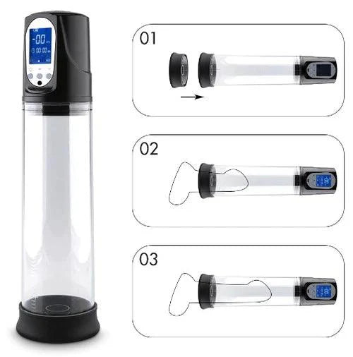 Bomba Peniana Elétrica Pump- Aumenta Muito o Pênis