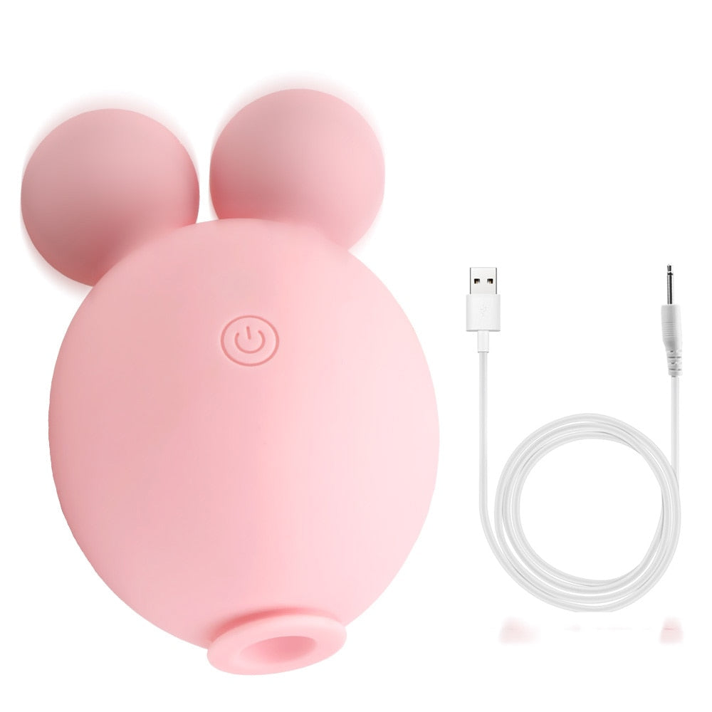 Vibrador e Sugador de Clitóris Porquinho