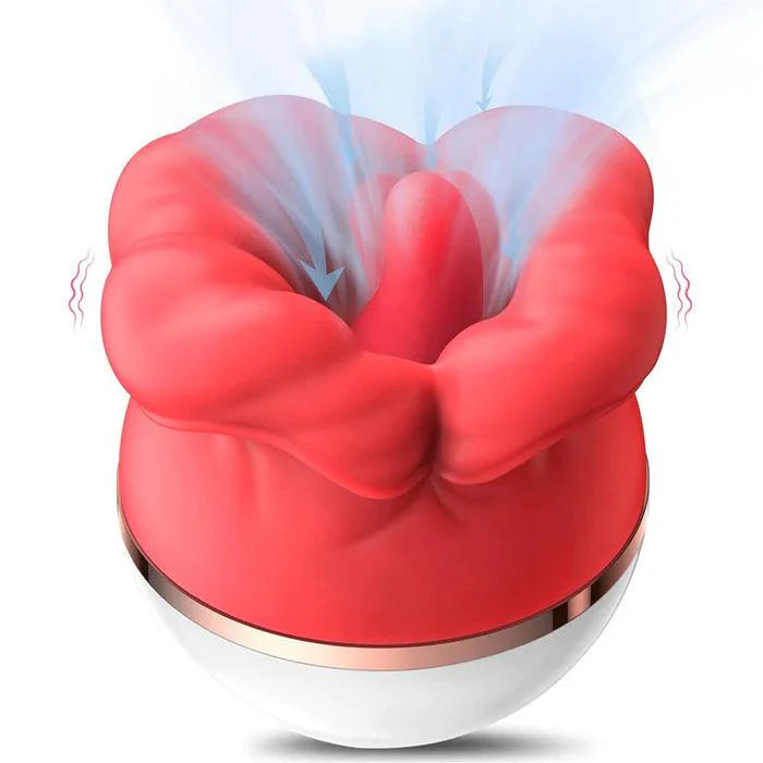 Rosa Êxtase: Sugador de Clitóris com Linguinha Macia