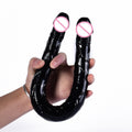 Pênis Jellies 43cm com cabeça dupla