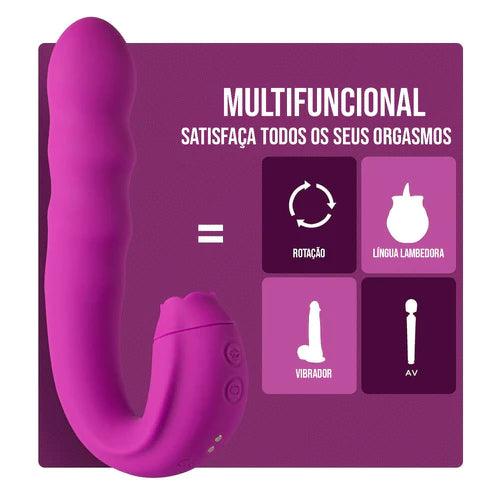 Vibrador Ponto G com Cabeça Rotativa - Valkyrie