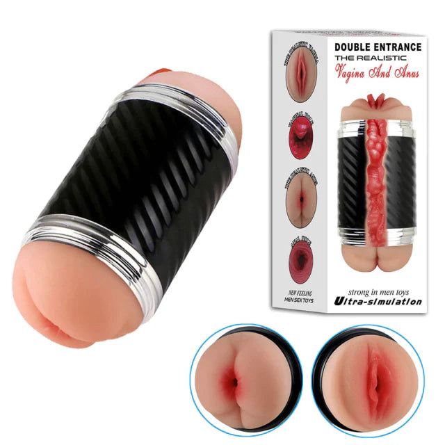 Masturbador Vagina e Ânus - Prazer duplo