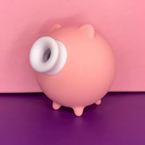 Vibrador e Sugador de Clitóris Porquinho