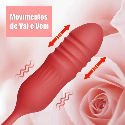 Vibrador Rosa Lótus 10 modos